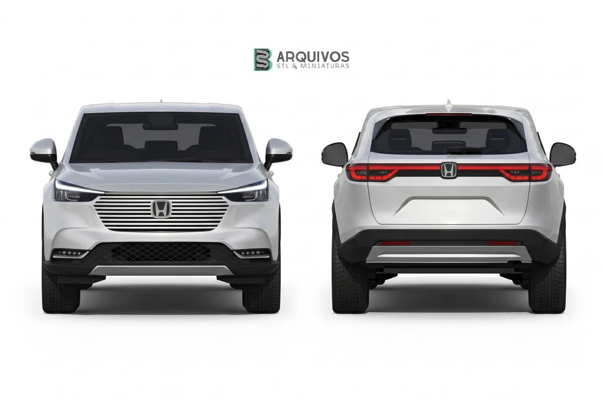 Modelo 3D STL - Honda HR-V 2022 — foto 3